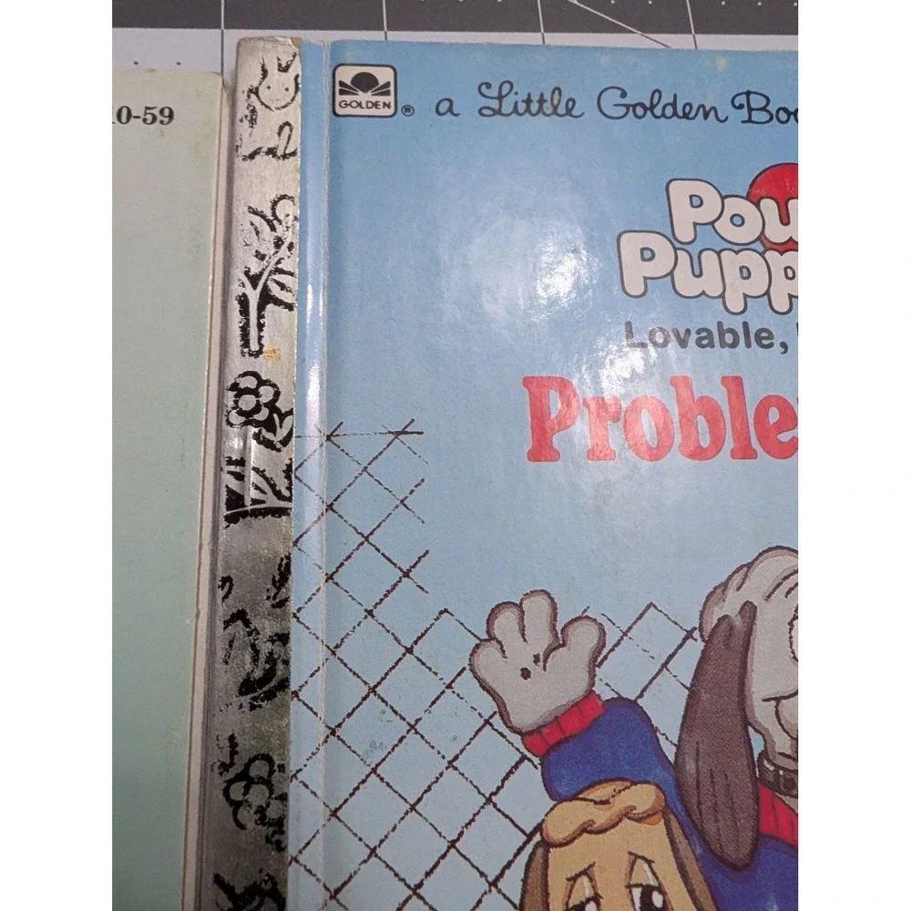Golden Books Pound Puppies 1980s Pick‎ of the Litter & Problem Puppies lot 2